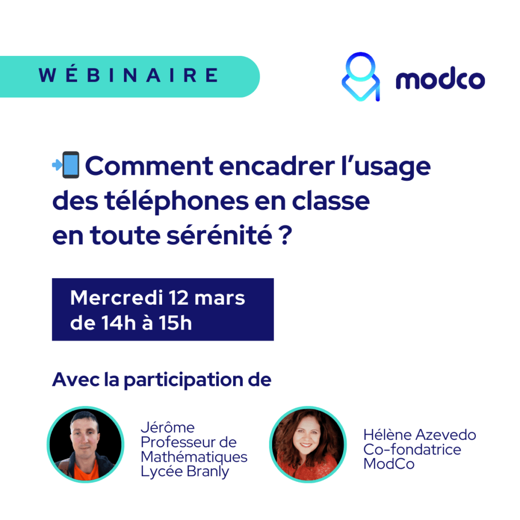 Webinaire Encadrer l'usage des téléphones